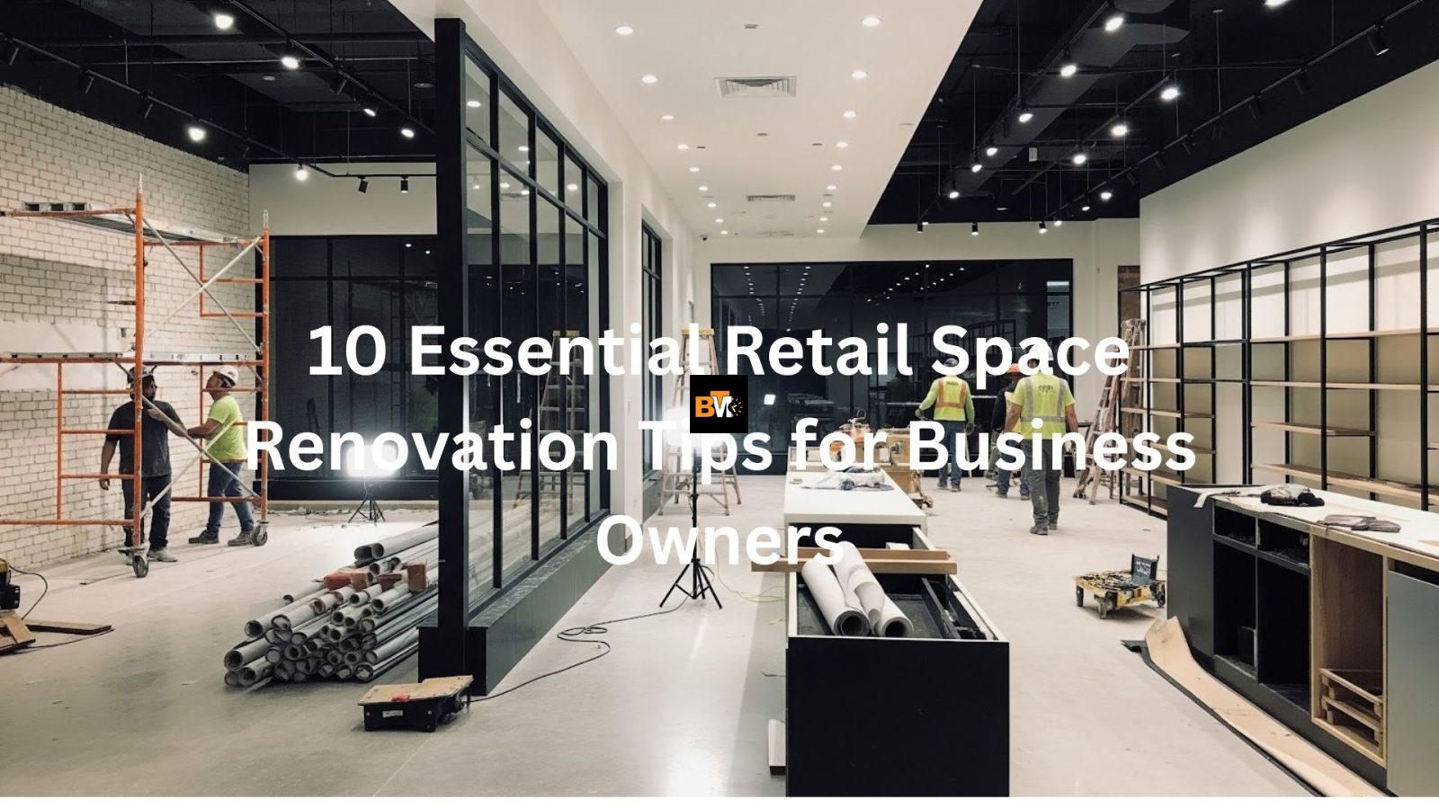 10 Essential Retail Space Renovation Tips for Business Owners