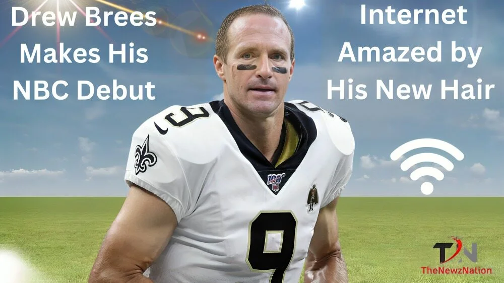 Drew Brees Makes His NBC Debut