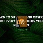 Learn to Sit Back