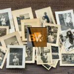 brown pigment in vintage photos