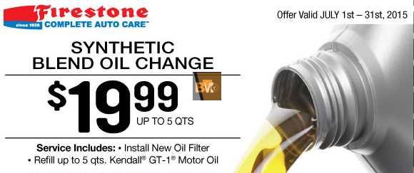How Much Does a Firestone Oil Change Cost? Simple Answers! - Bm Times