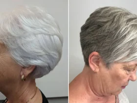 short haircuts for older women