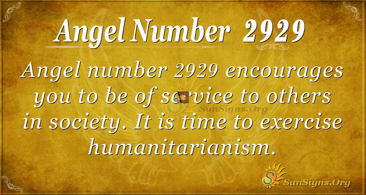 2929 angel number