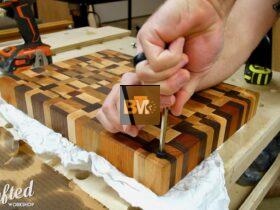 how to make an end grain cutting board