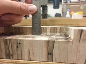 cutting board handle jig