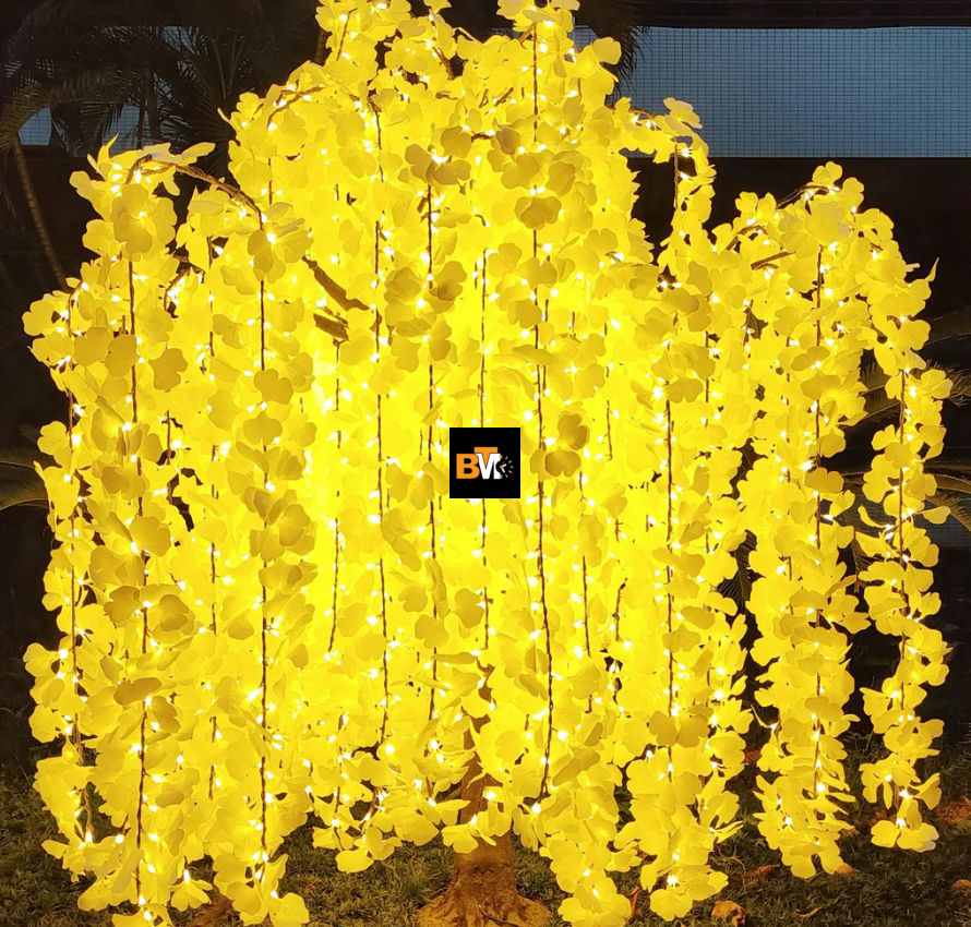 Yellow LED Tree Lights