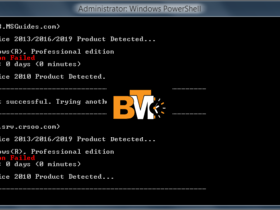 microsoft activation scripts