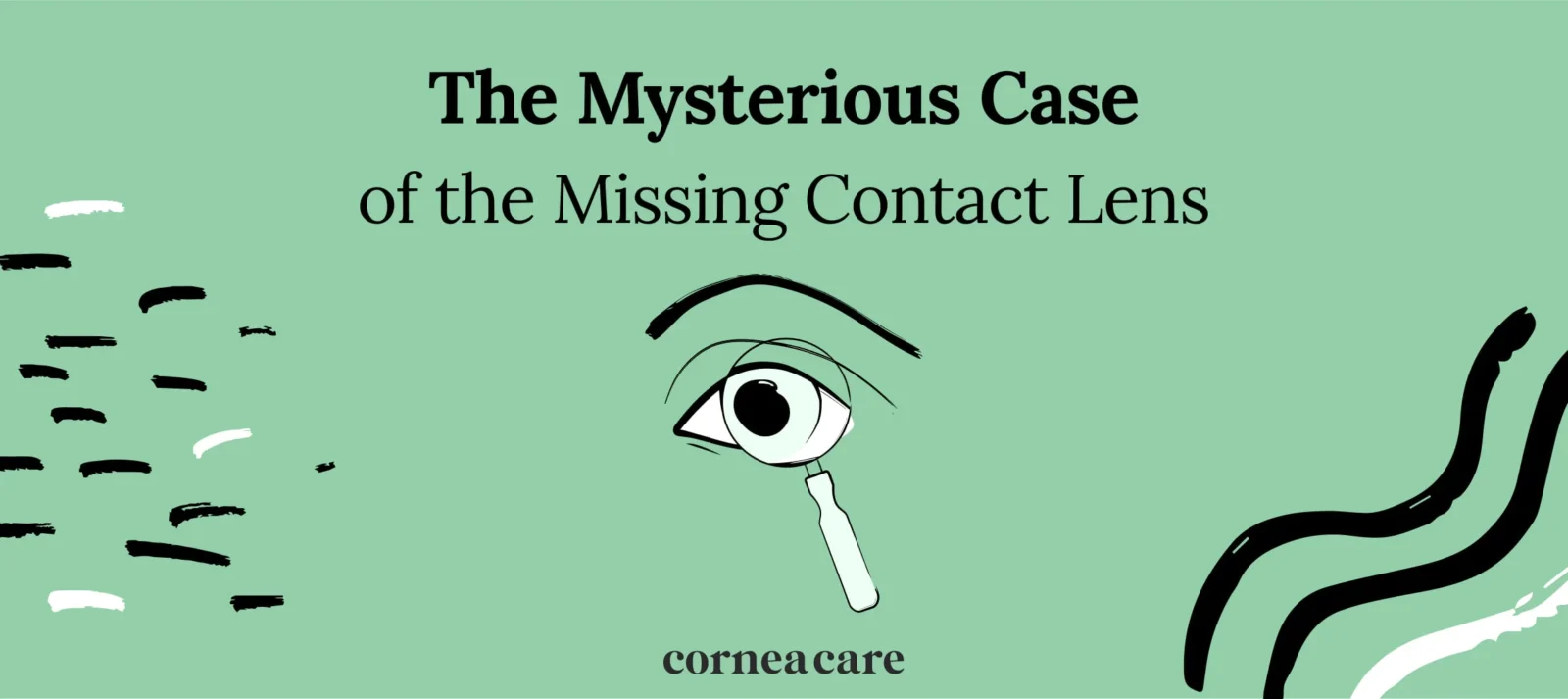 how to tell if contact lens is still in eye