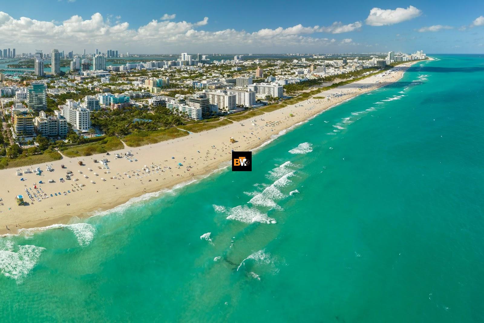 south beach florida view from the coast