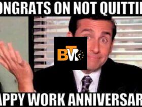 work anniversary meme