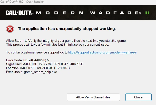 the error dell4yuoxuzal now