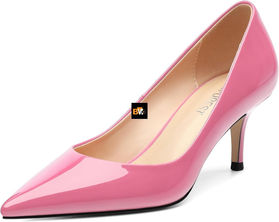 pink patent leather shoes