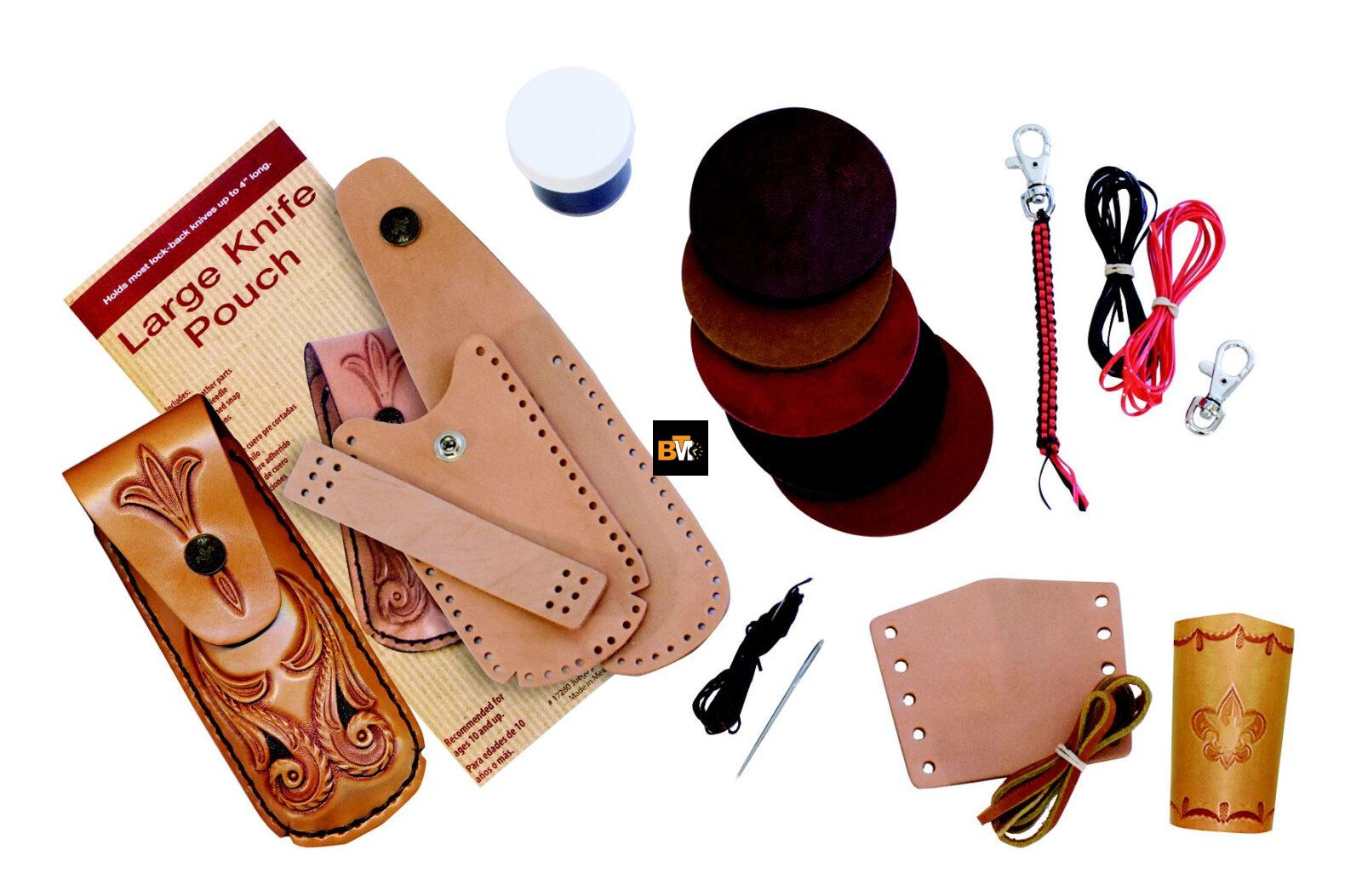 leather knife sheath kit