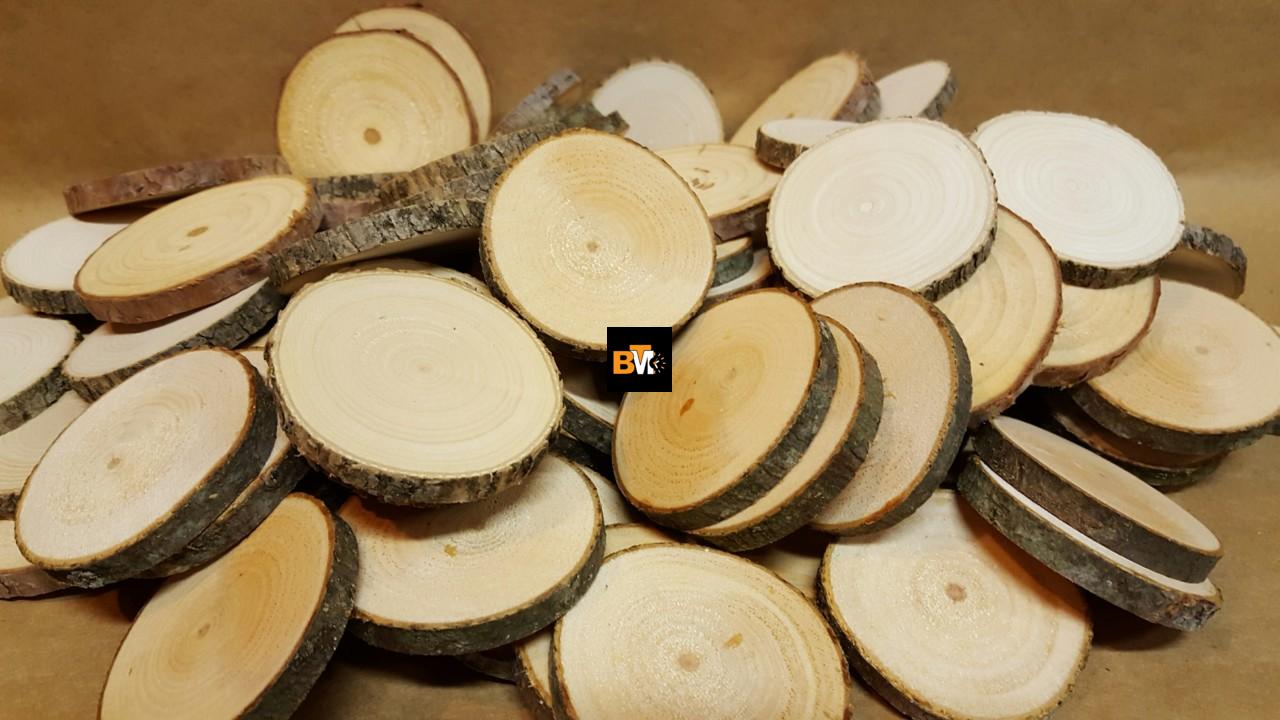 wood cookies