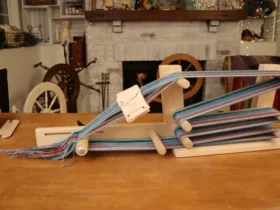 card weaving loom