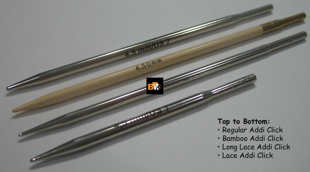 addi click knitting needles