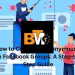 how to comment anonymously on facebook group