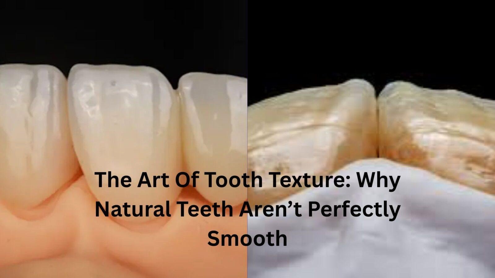 The Art Of Tooth Texture: Why Natural Teeth Aren’t Perfectly Smooth