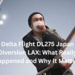 delta flight dl275 japan diversion lax