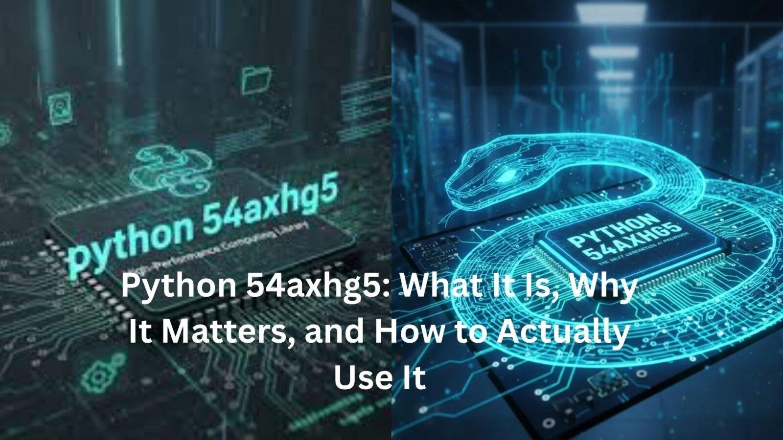 python 54axhg5