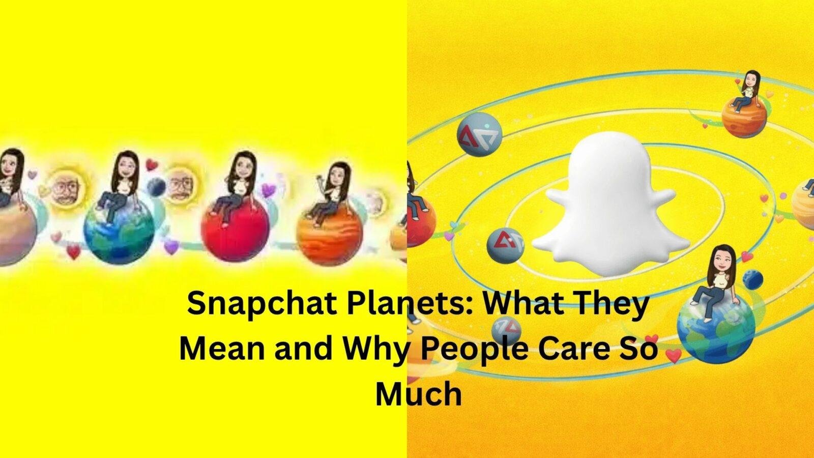snapchat planets