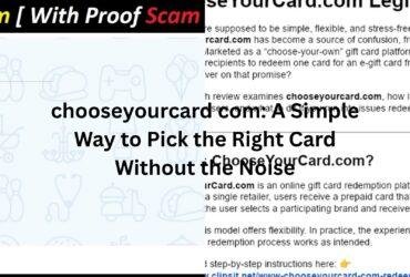 chooseyourcard com