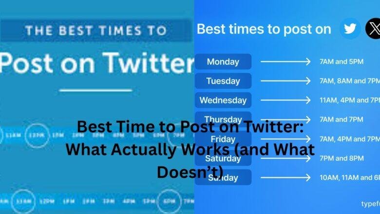best time to post on twitter