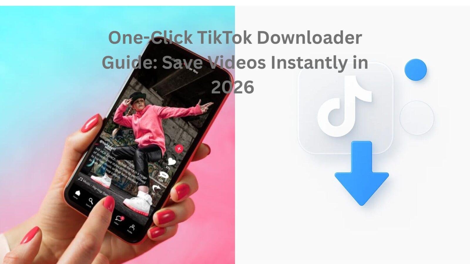 One-Click TikTok Downloader Guide: Save Videos Instantly in 2026 