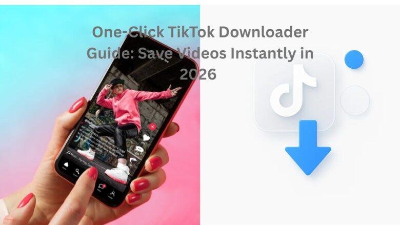 One-Click TikTok Downloader Guide: Save Videos Instantly in 2026 