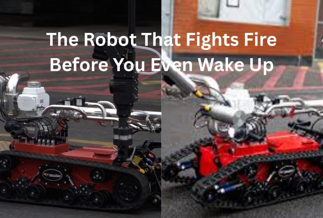The Robot That Fights Fire Before You Even Wake Up