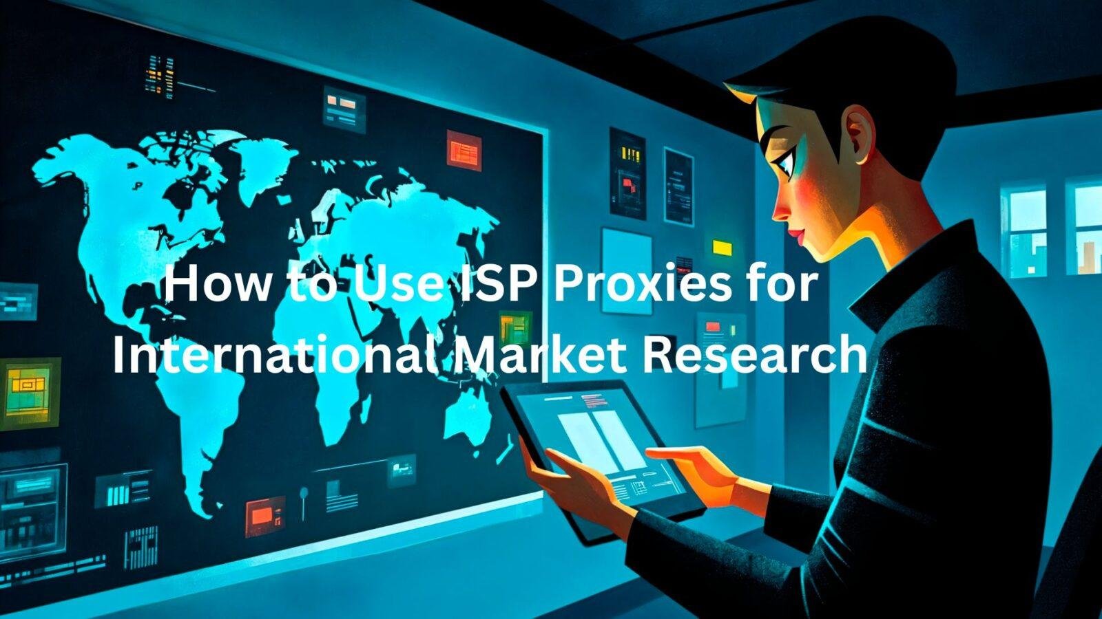 How to Use ISP Proxies for International Market Research