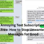 annoying text subscriptions free