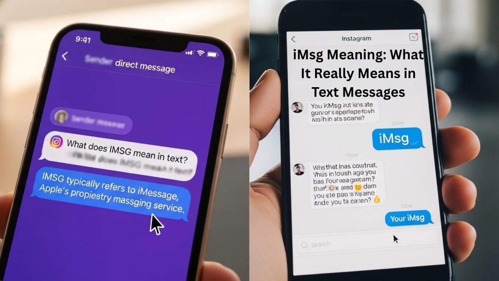 imsg meaning