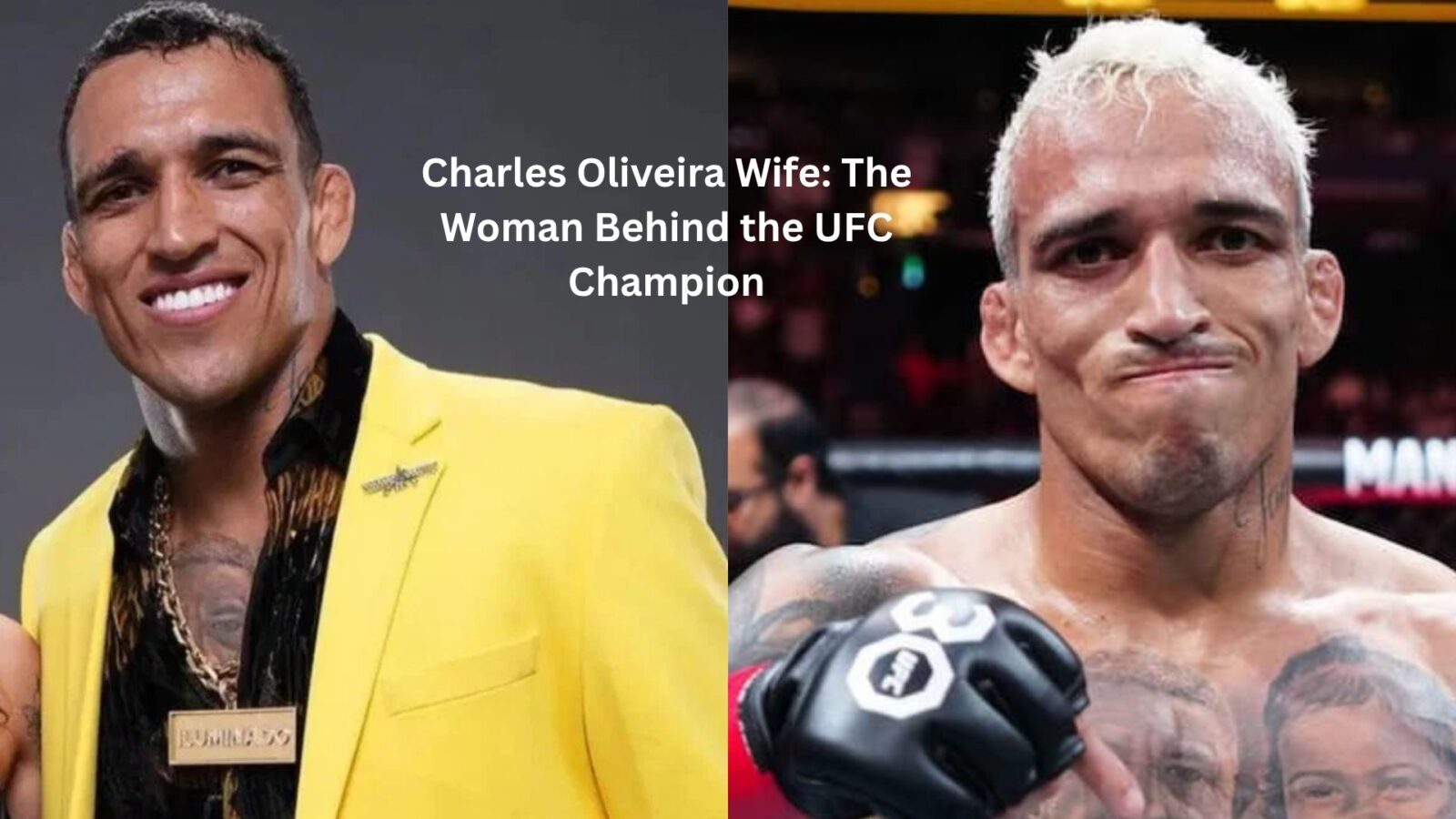 charles oliveira wife