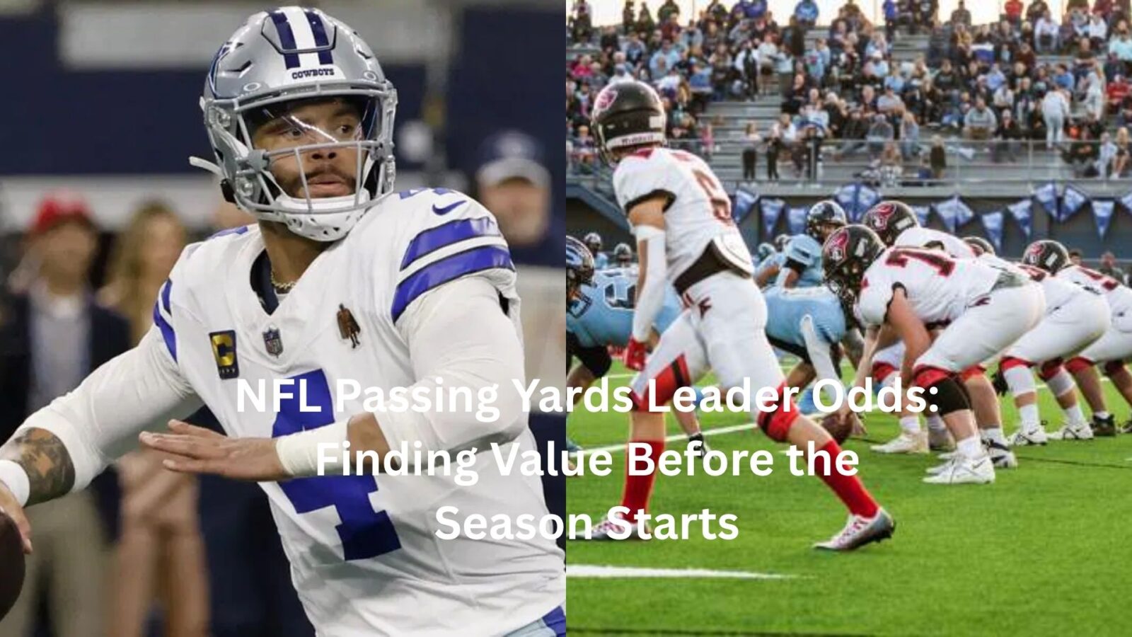nfl passing yards leader odds
