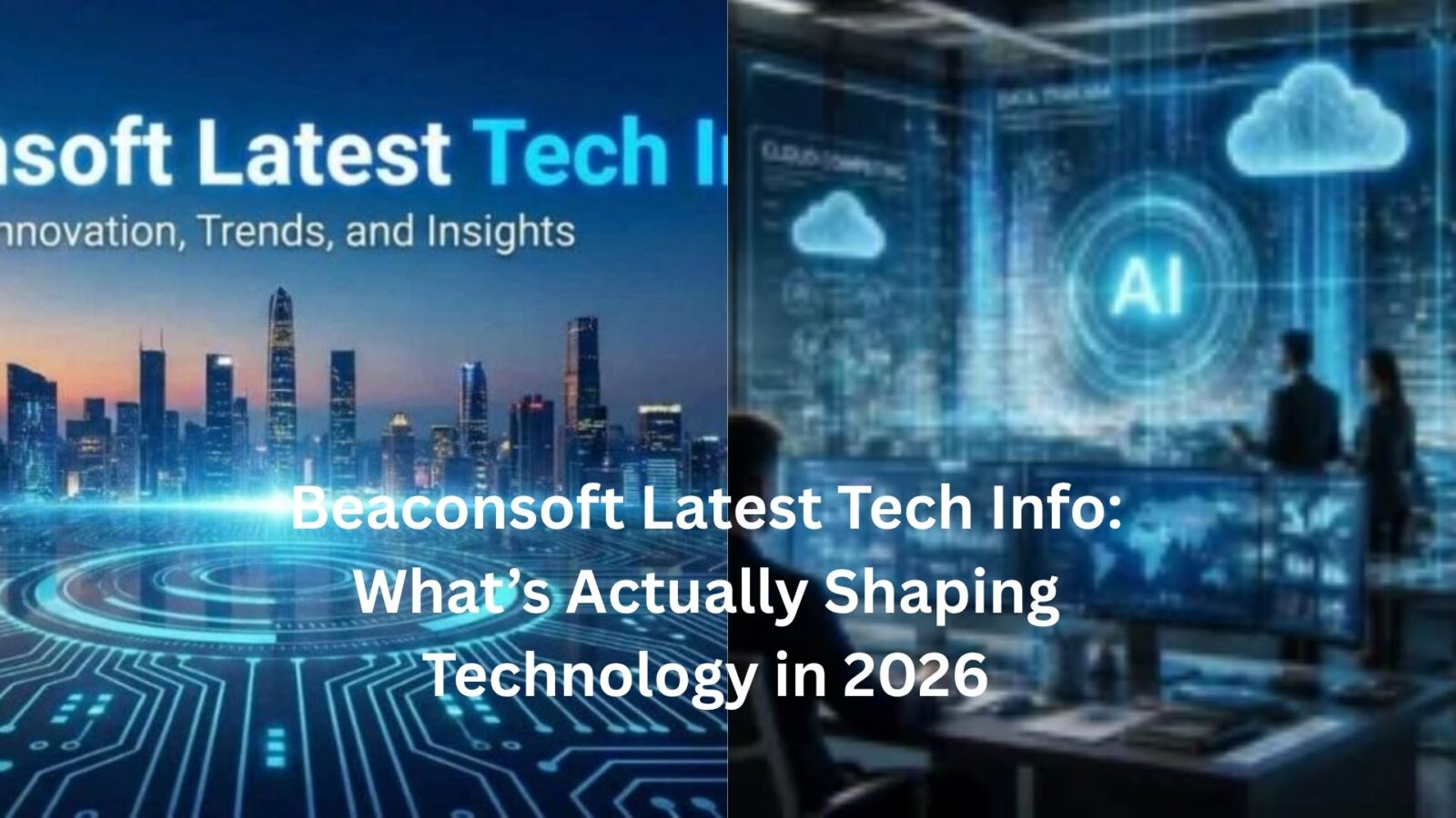 #beaconsoft latest tech info